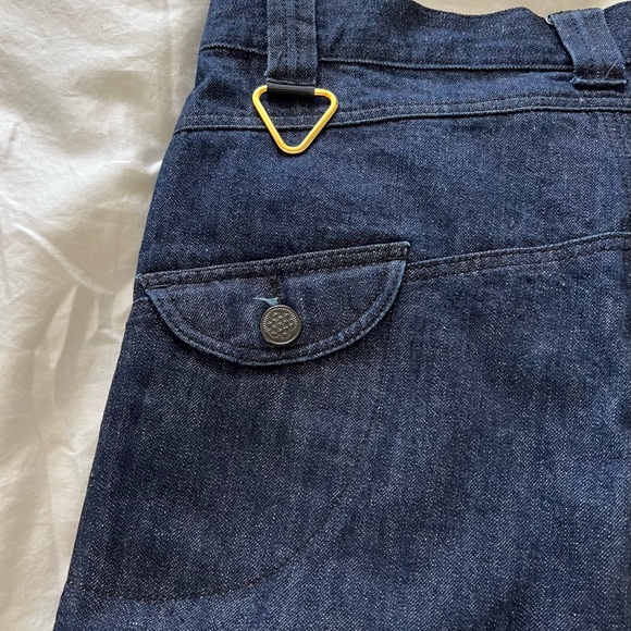 N4E1 Jeans Raw Denim 34 (tag says 36- clearly sizing is 34) Unisex - Picture 3 of 6